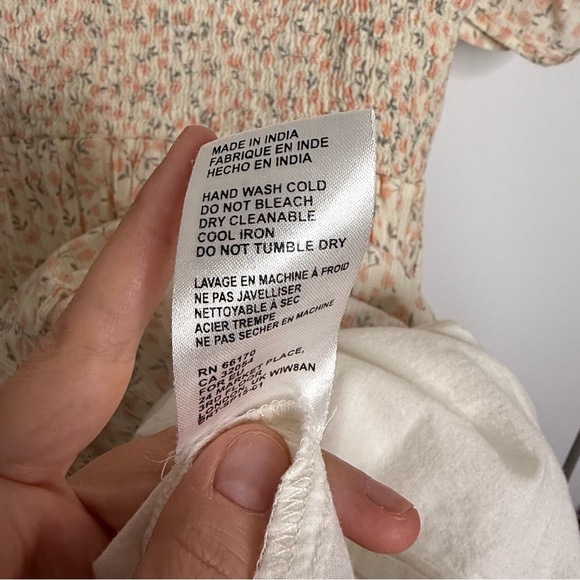 Cleobella - Sadie Mini Dress 100% cotton Floral RTR - Sz Small - Picture 9 of 13